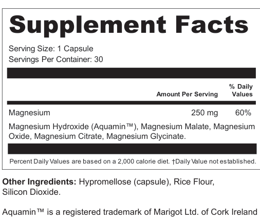 Supplement Facts for Gale Stone